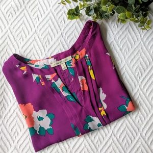 41 Hawthorne Stitchfix Breyson pleated purple top